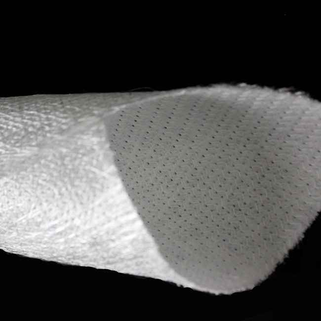 Polyester tissue combo fiberglass stitched mat
